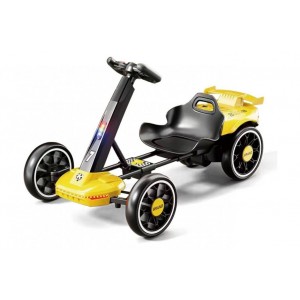 Дитячий електрокар (дрифт-карт) V-18 FORMULA 25 з пультом, жовтий