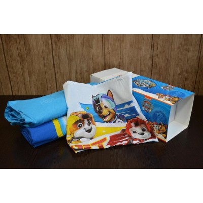 Підлітковий комплект Disney TAC Paw Patrol Jet Ранфорс / простирадло на резинці