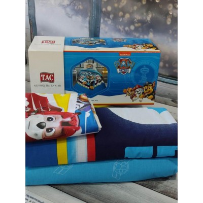 Підлітковий комплект Disney TAC Paw Patrol Jet Ранфорс / простирадло на резинці